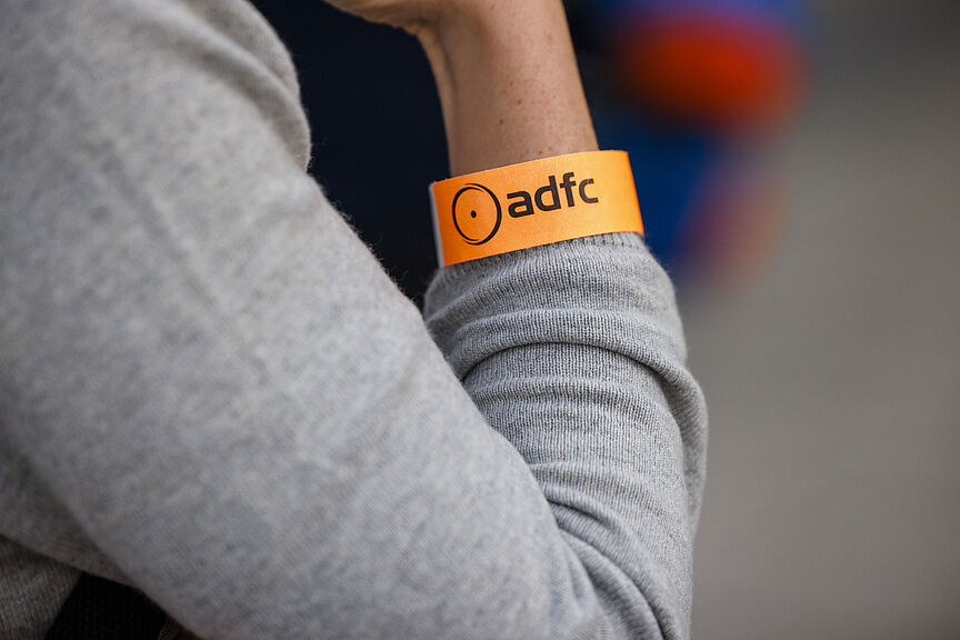 Eintrittsbändchen ADFC Veranstaltung Eintrittsbändchen ADFC Veranstaltung