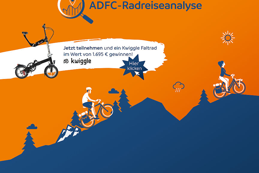 ADFC-Radreiseanalyse 2023 ADFC Radreisenalyse Grafik