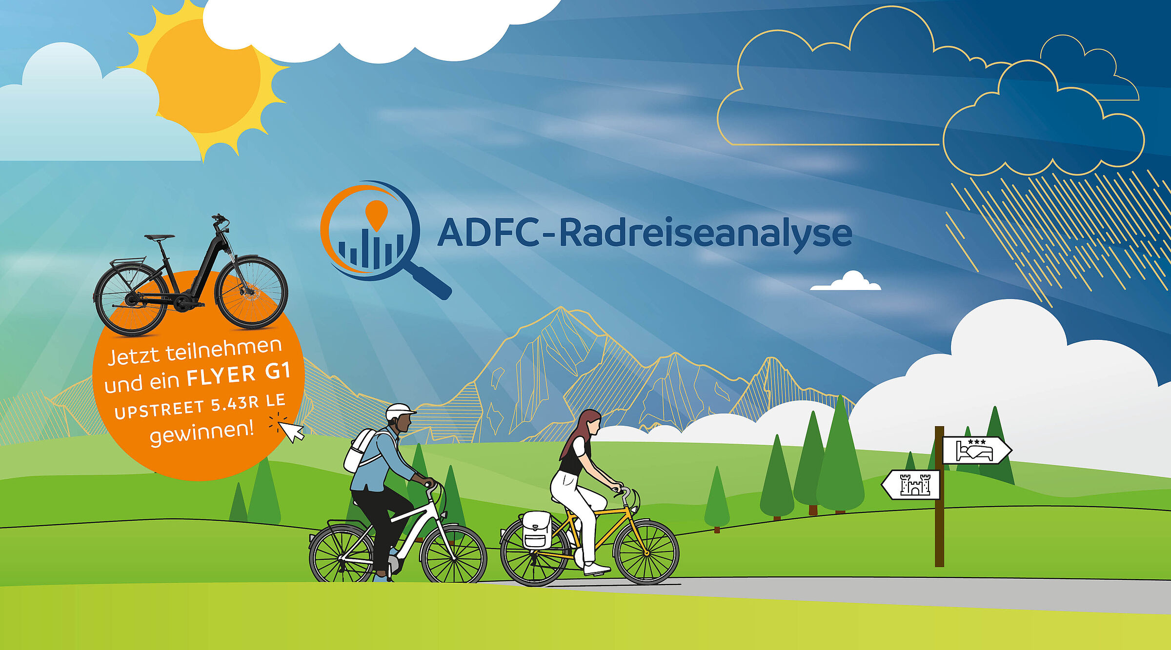 ADFC-Radreiseanalyse 2025